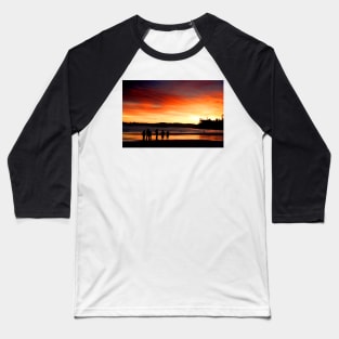 Sunset Long Beach Tofino Vancouver Island Canada Baseball T-Shirt